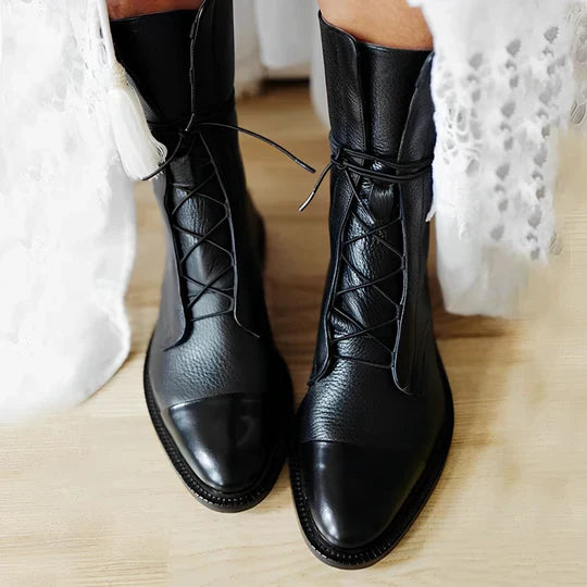 Romy | Bottes classiques en cuir pour femmes