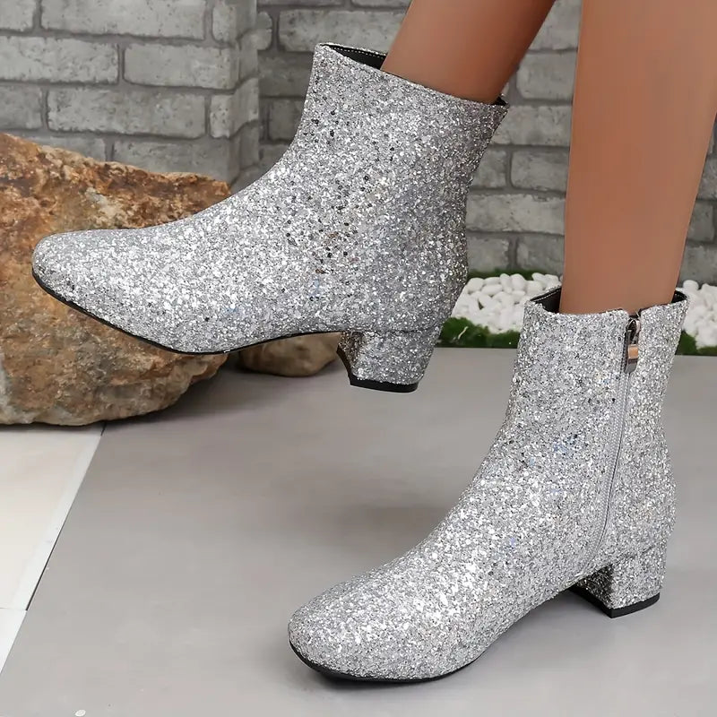 Bottes Raelene | Bottes de fête à paillettes