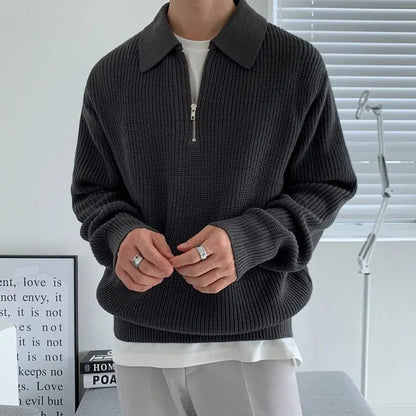 Yaniel Sweater | Pull zippé homme