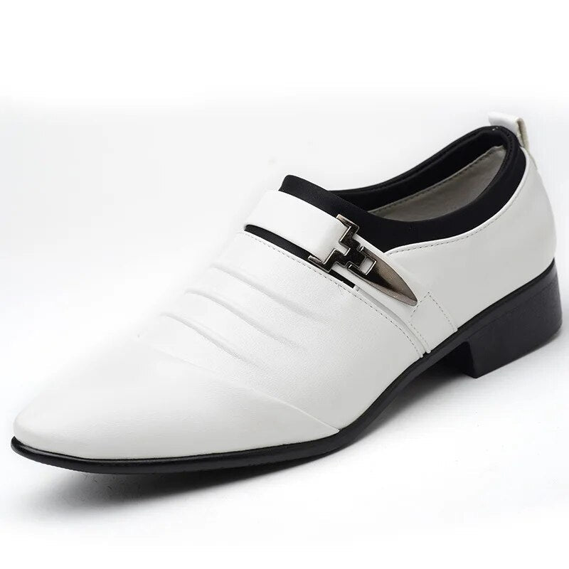 Yelmer Shoes | Chaussures à boucles en cuir pour hommes