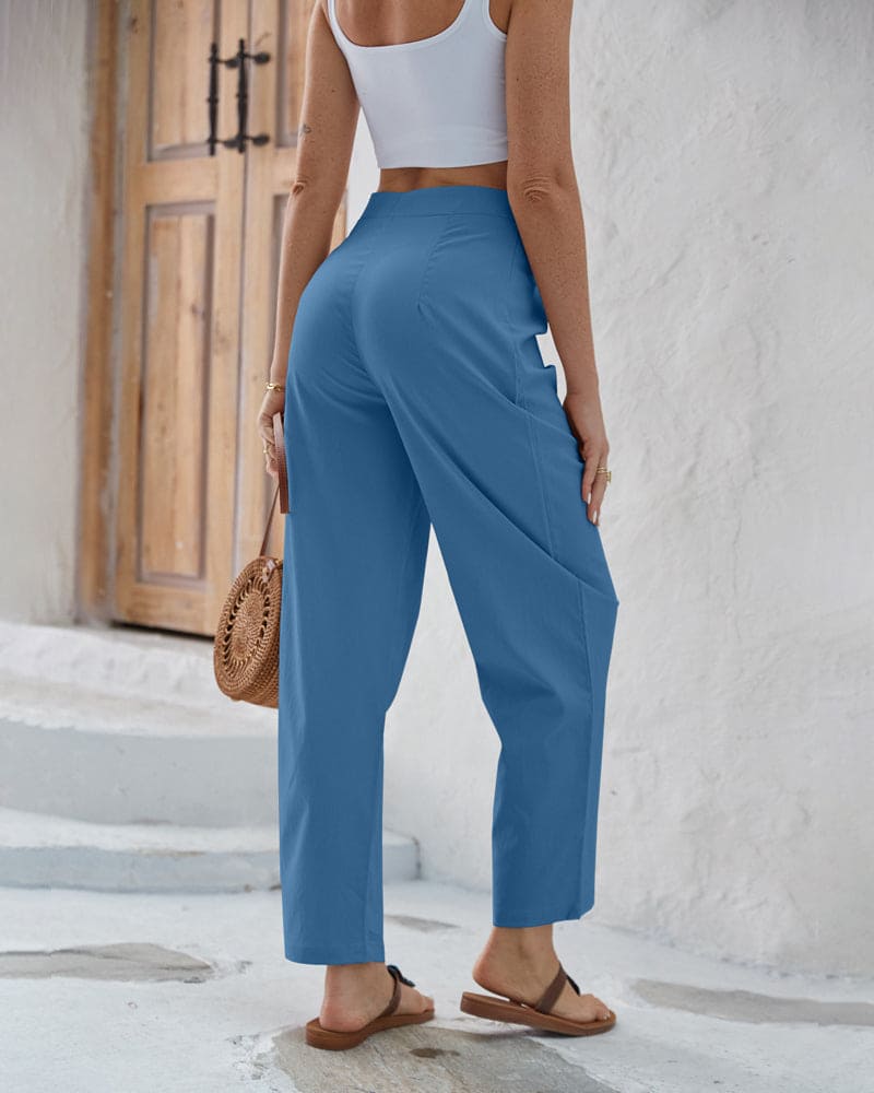 Madelyn - Pantalon Taille Haute Stylé pour Femmes