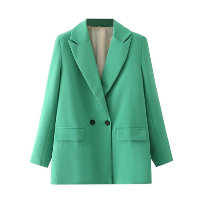 Blazer à double bouton pour femme