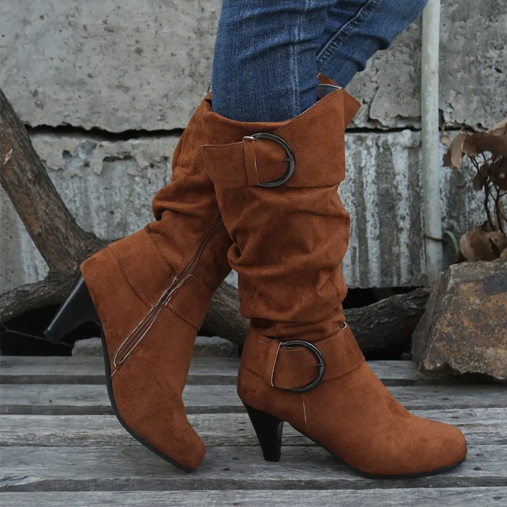 Bottes mi-longues pour femme - Guiotte