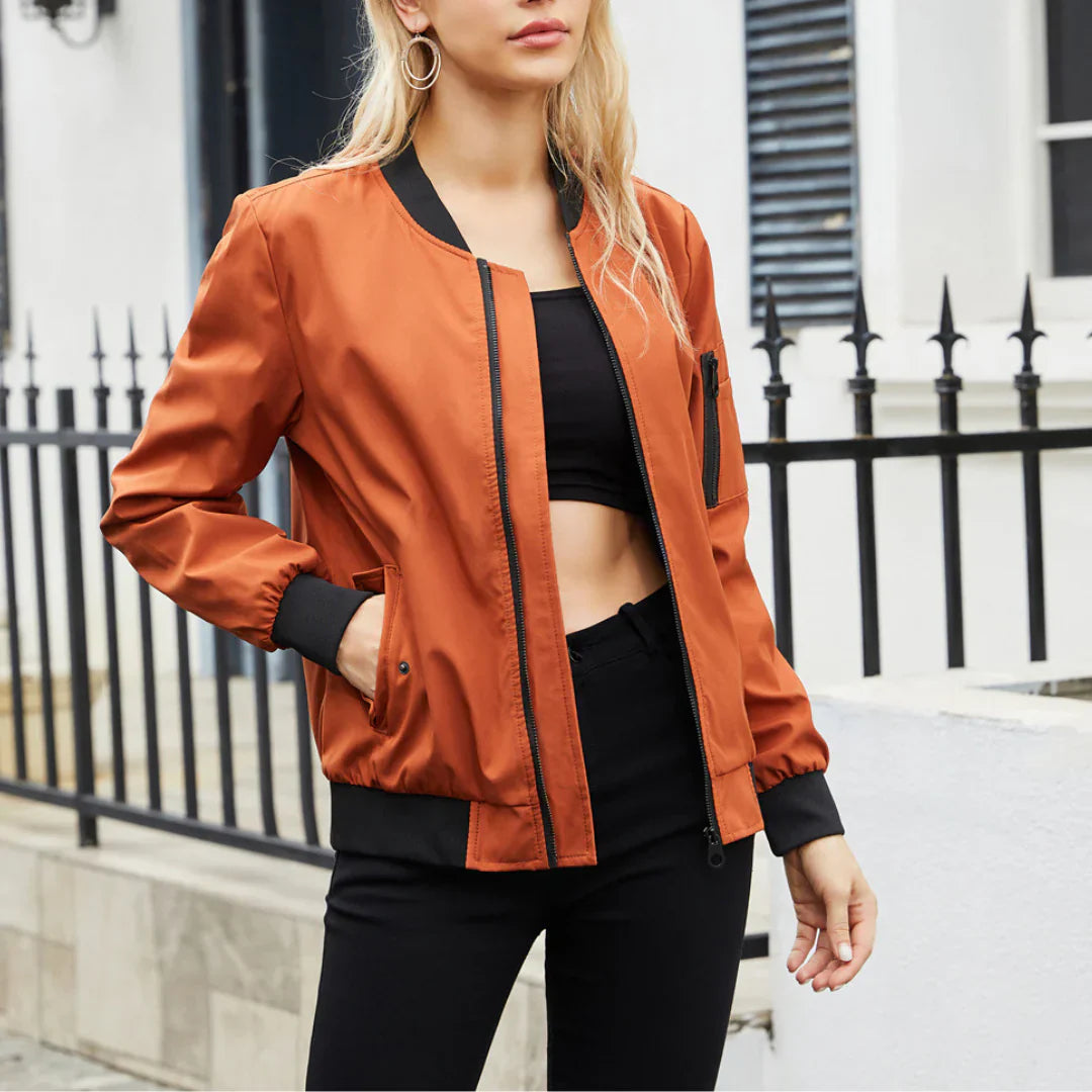 Varcity jacket | bombers décontractés pour femmes