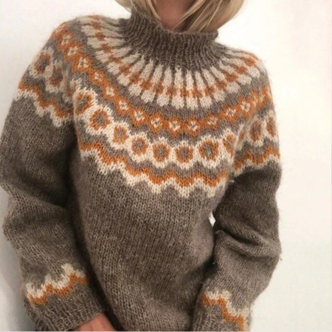 Reileen Sweater | Pull tricoté chaud et élégant