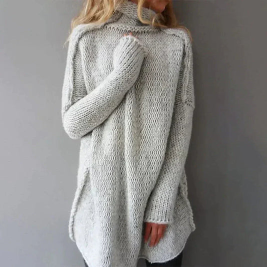 Pull gris pour dames