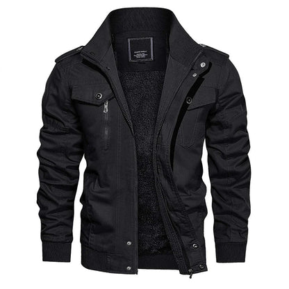 Veste bomber moderne et tendance avec doublure douce pour hommes | Parfait pour tous les jours