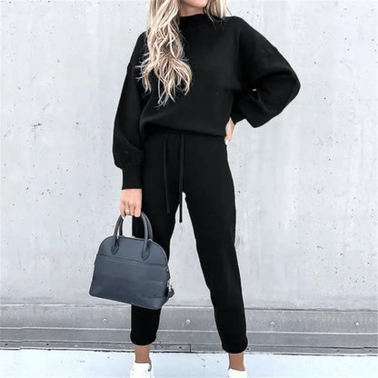 Tracksuit pour femmes - Casual Chic - Tissu doux, coupe décontractée, poches latérales - Idéal pour un usage quotidien