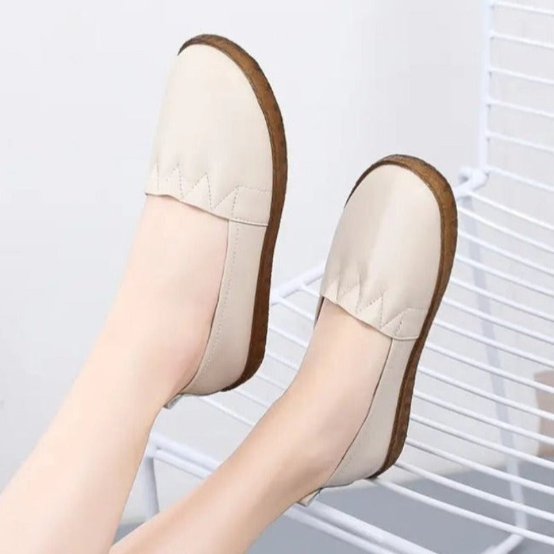 Mocassins en cuir pour femmes