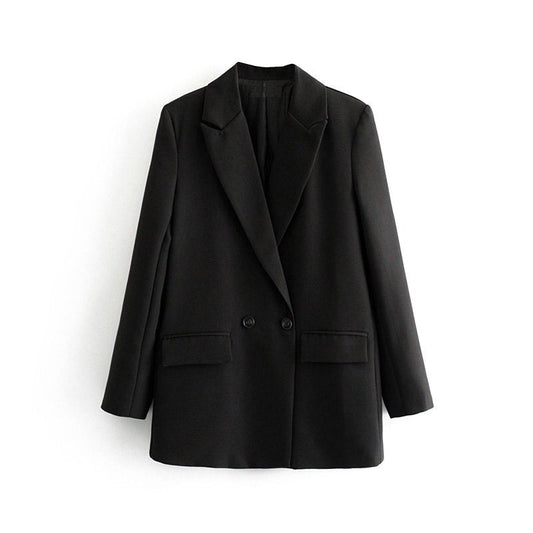 Blazer à double bouton pour femme