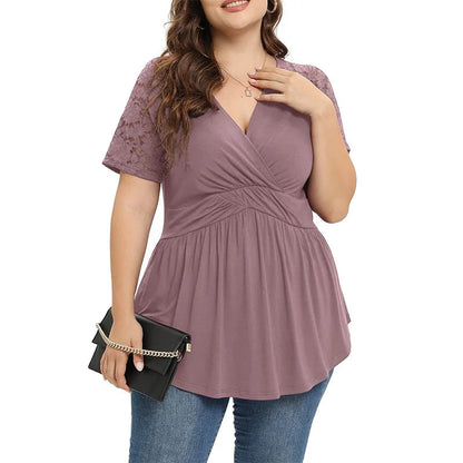 Vardi Dante™ Benthe Plus-Size T-Shirt | Airing & Trendy