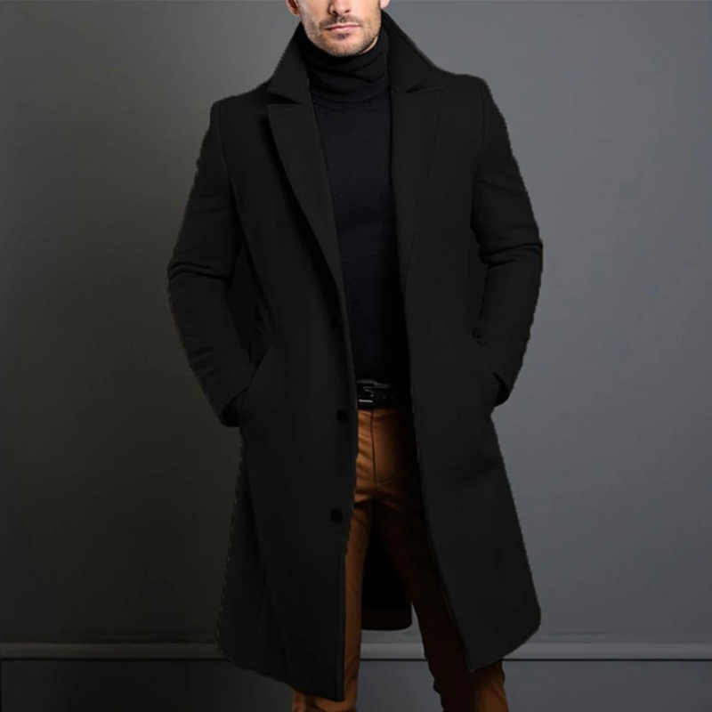 Rico - Trench-coat long pour homme