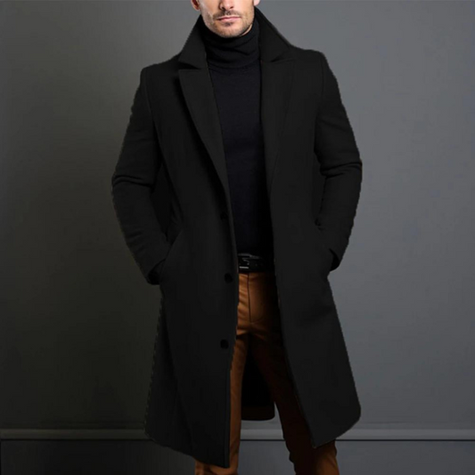 Rico - Trench-coat long pour homme