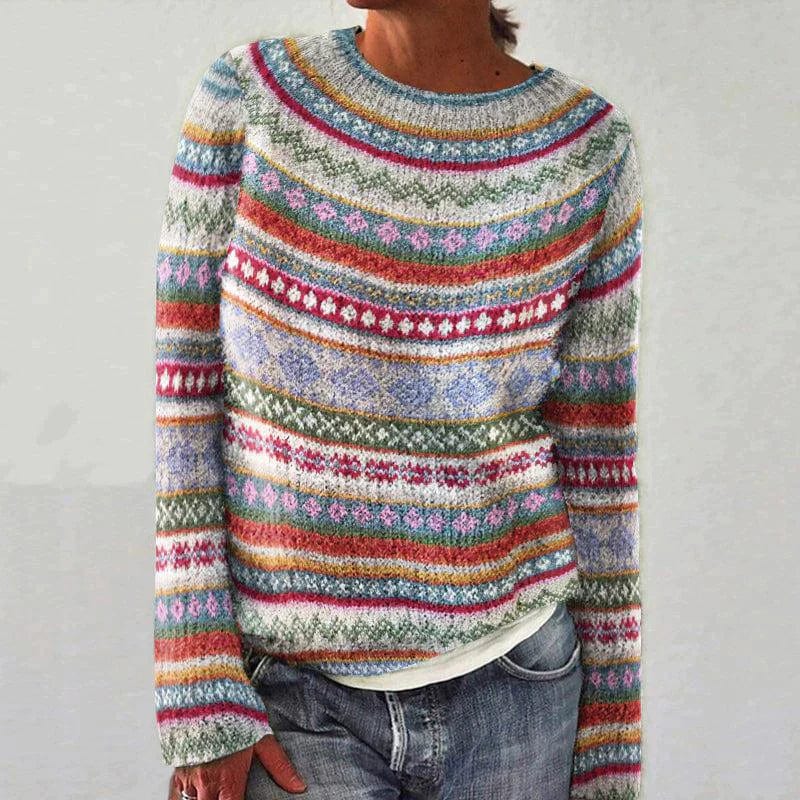 Pull coloré pour femme