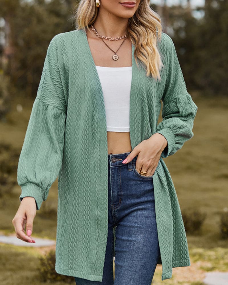 Xenaya Cardigan | Cardigan long décontracté