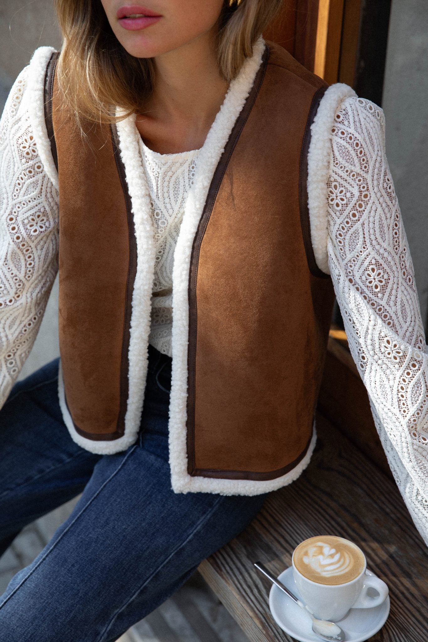 Gilet sans manches élégant pour un look polyvalent