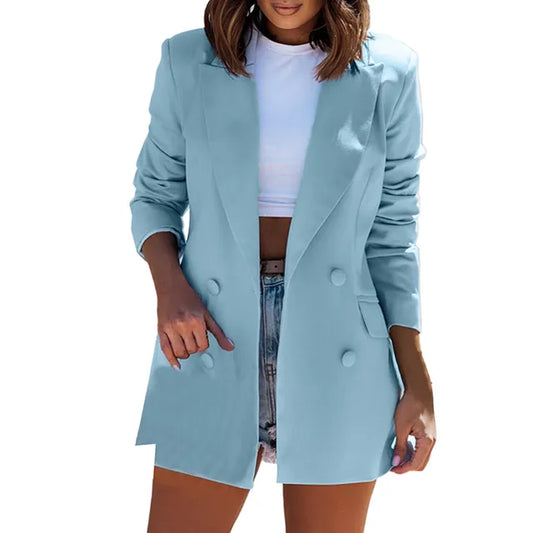 blazer cardigan à coupe étroite