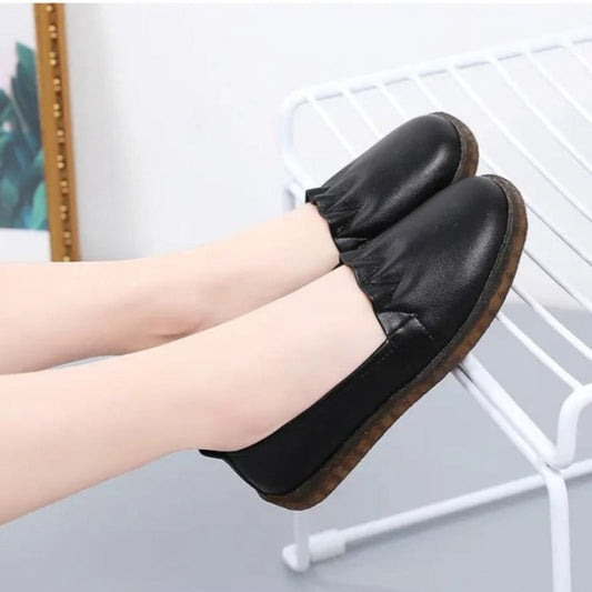 Mocassins en cuir pour femmes