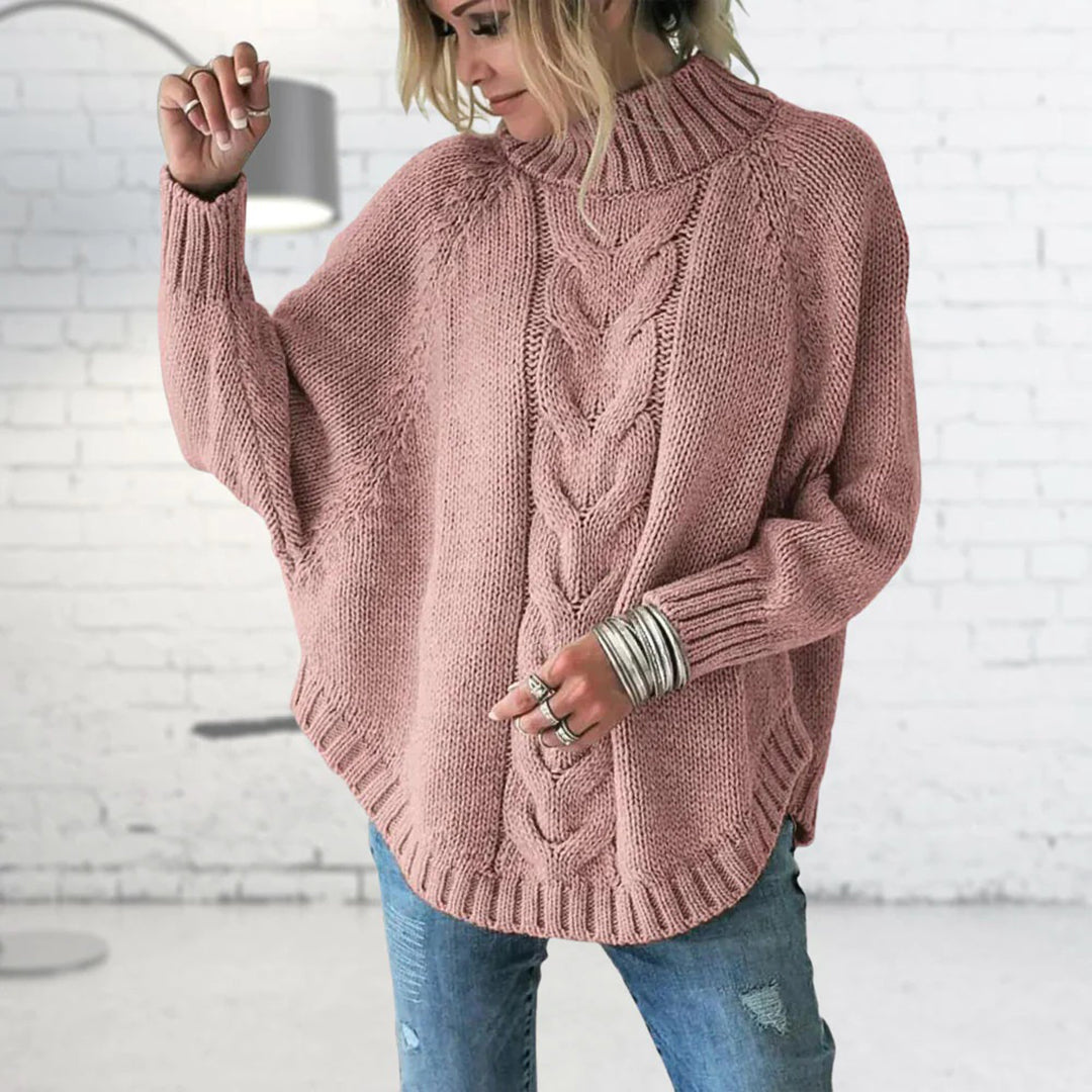 Pull informel tricoté pour dames