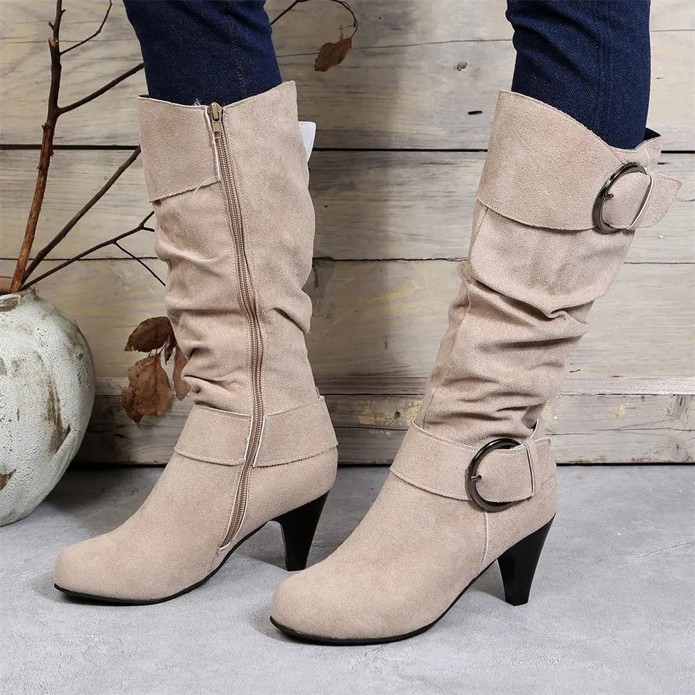 Bottes mi-longues pour femme - Guiotte