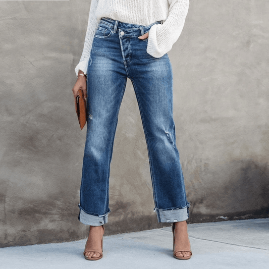 Jeans féminins stylés - Le pantalon parfait pour le confort et le style