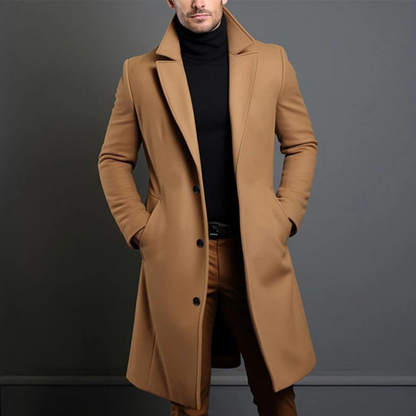 Rico - Trench-coat long pour homme