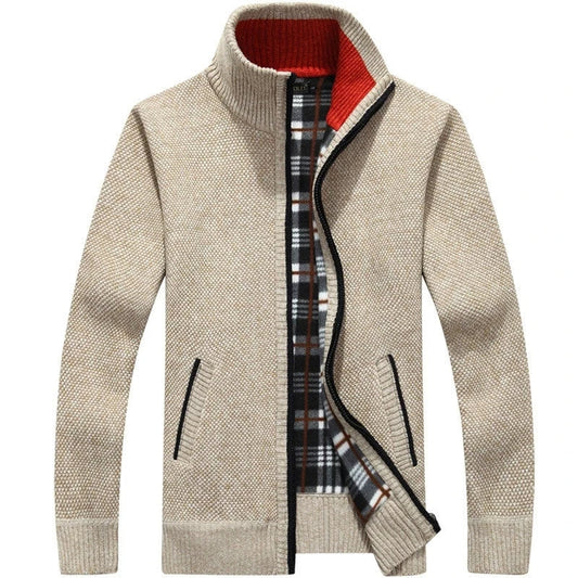 Winfield Cardigan | Cardigan chaud avec fermeture éclair