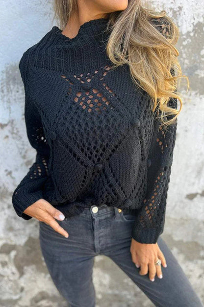 Xemma Sweater | Pull tricoté ample