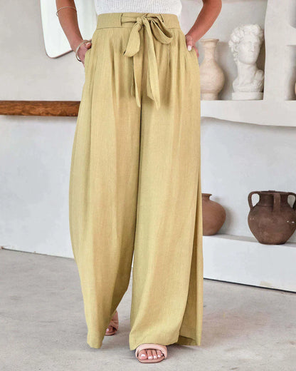 Isabelle - Pantalon en lin Airy