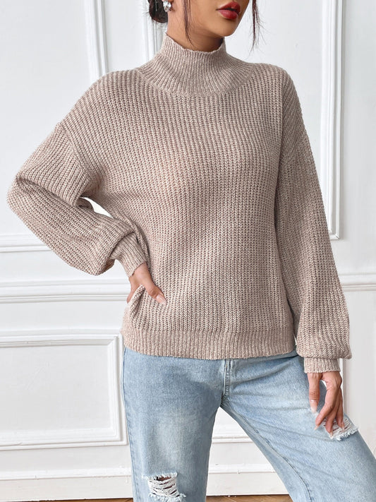 Zilah Sweater | Pull à col roulé décontracté