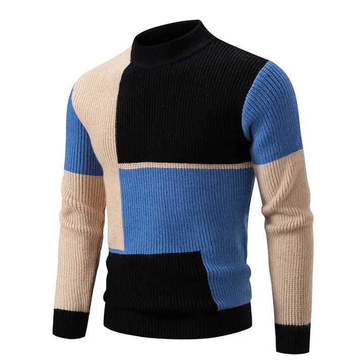 Pull Homme aux Tons Automnaux Riches