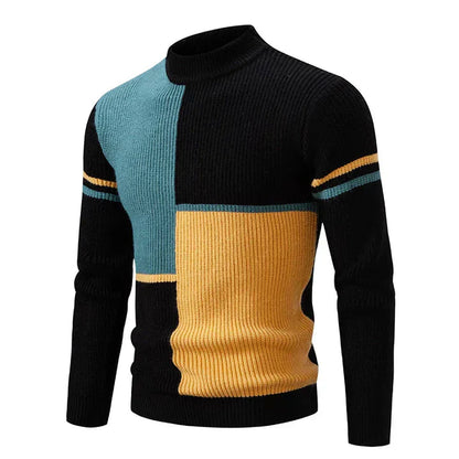 Pull Homme aux Tons Automnaux Riches