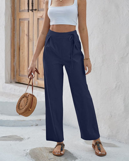 Madelyn - Pantalon Taille Haute Stylé pour Femmes