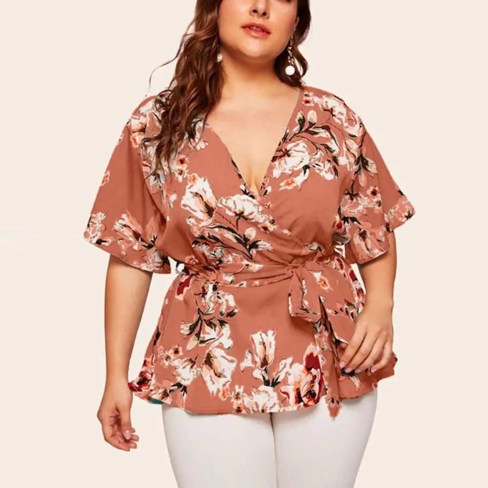 Vardi Dante™ Fenna Plus-Size Top | Coloré et polyvalent