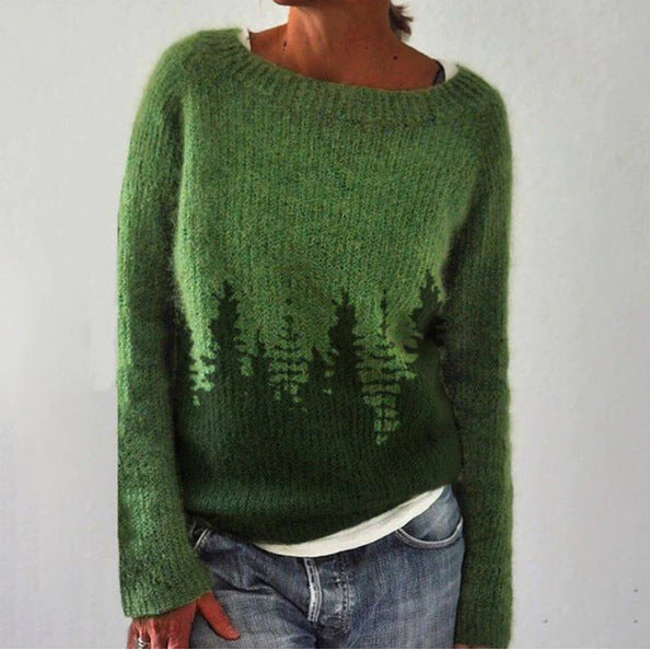 Pull rétro pour femme