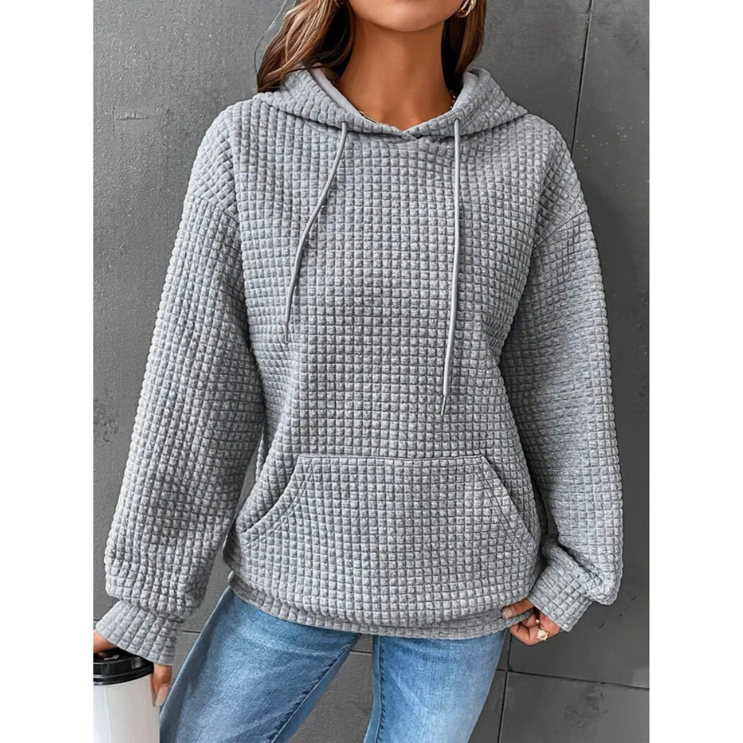 Roswithian | Pull à capuche en tricot pour femme | Confortable