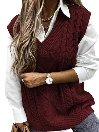 Stellna | Gilet en tricot pour femme | Hiver