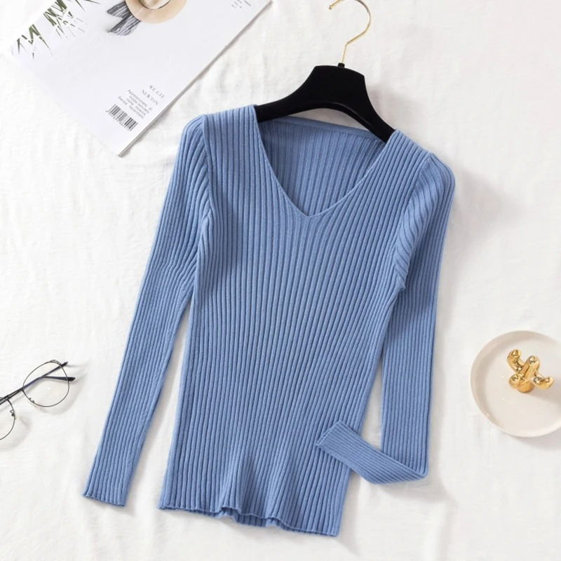 Yllona Sweater | Pull Slim fit V-neck