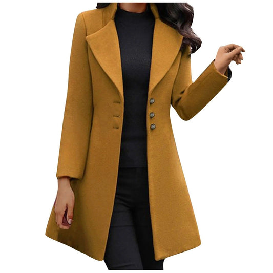 Trench-coat à revers pour femme