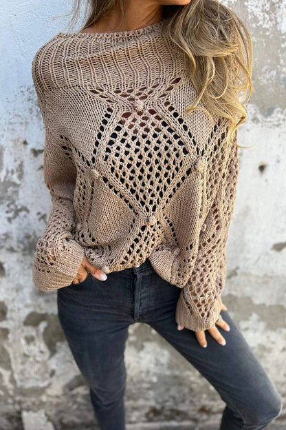 Xemma Sweater | Pull tricoté ample