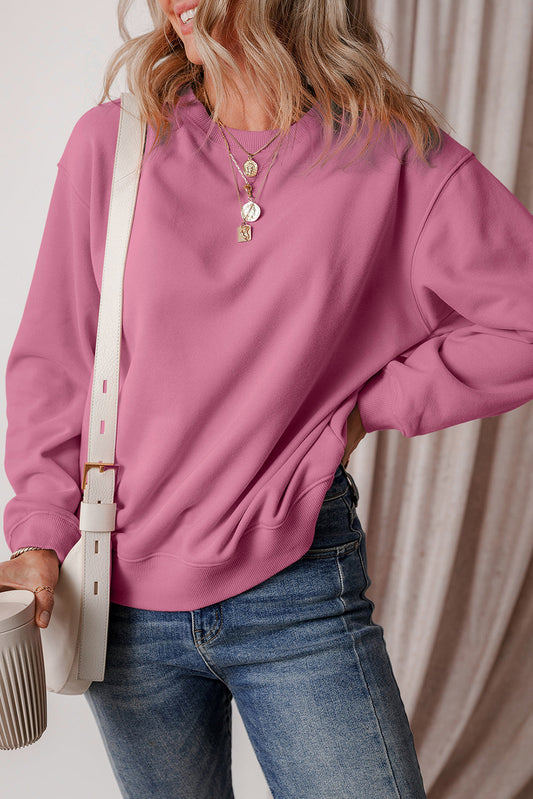 Jozina | Pull polaire uni, classique et simple