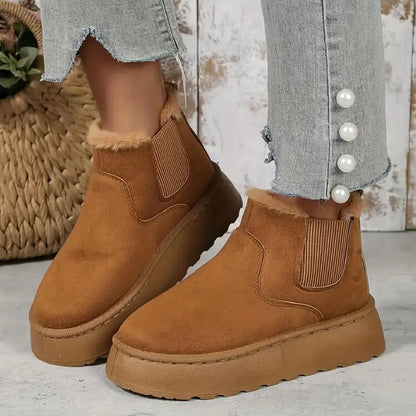 Bottes à enfiler décontractées | Beige - Faciles et confortables - Idéales pour un usage quotidien