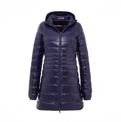 - Manteau long rembourré grande taille