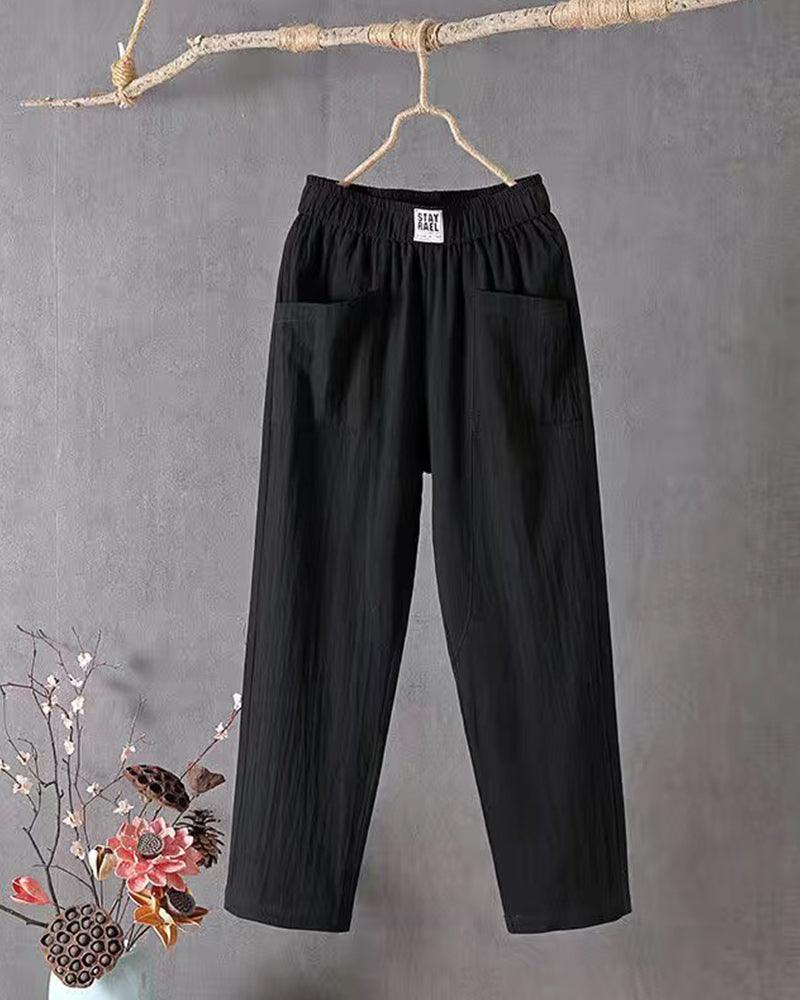 Alannah - Pantalon en lin mélangé