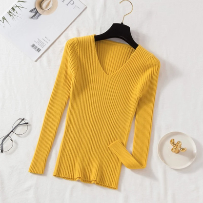 Yllona Sweater | Pull Slim fit V-neck