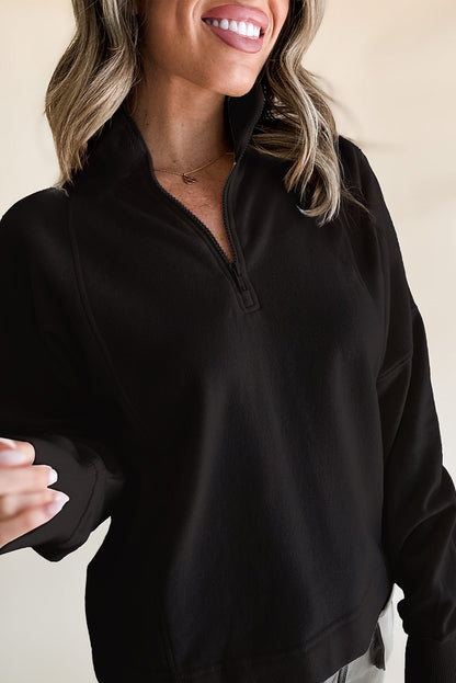 Xadie Sweatshirt | Sweatshirt zippé décontracté