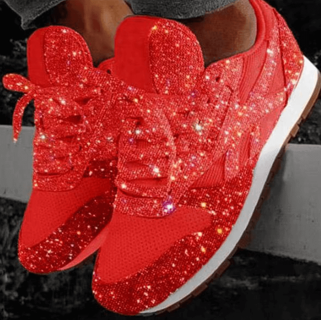 Chaussures de mode à paillettes pour femmes