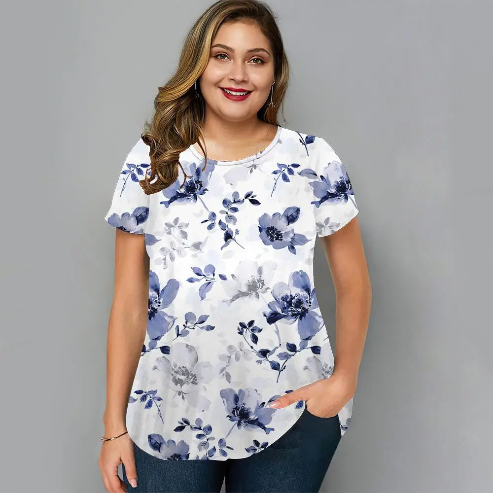 Vardi Dante™ Lois Plus-Size T-Shirt | Merry & Summery