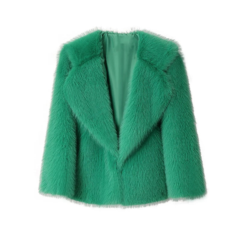 Chloé - Veste Fiesta Fluffy Wild Spectrum: Moelleux et Tendance