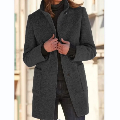 Manteau en laine vintage pour femme - Kayla